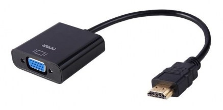 ADAPTADOR NOGANET HDMI MACHO A VGA HEMBRA